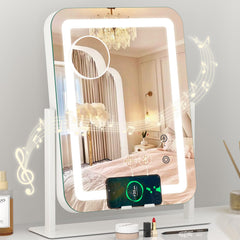Dripex lighted vanity mirror with HD reflection for precise makeup