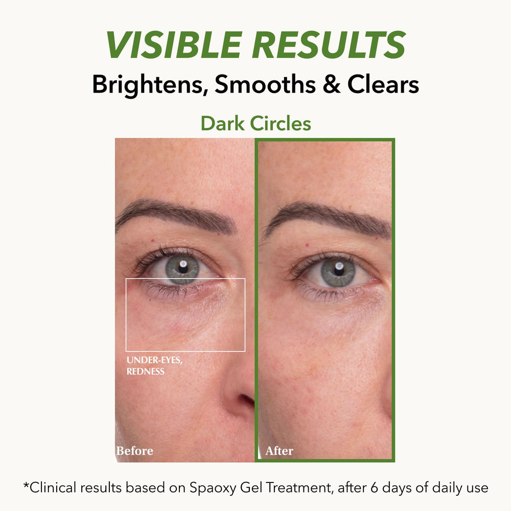 Brightening effect note subtle glow for a more even skin tone.