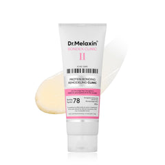 Dr.Melaxin Bondex bottle highlighting bond repair for damaged hair