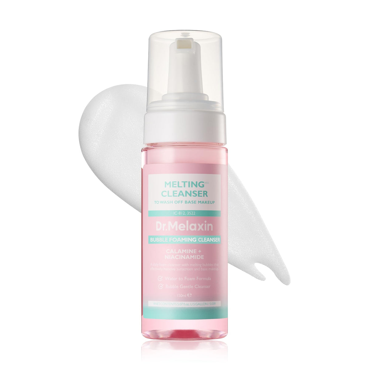 Dr.Melaxin Melting Cleanser bottle pour for quick makeup removal and mess-free dispensing