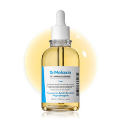 Dr.Melaxin TX Ampoule Cleanser bottle for a gentle daily cleanse.