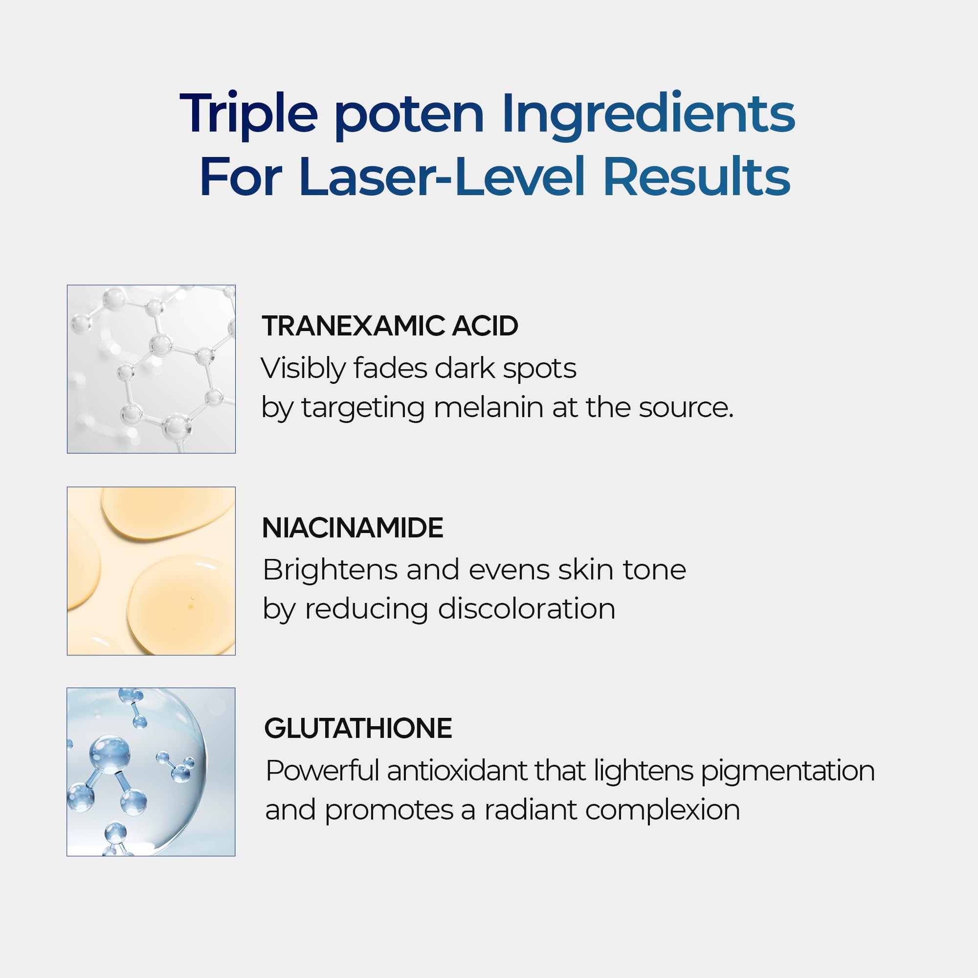 Dr.melaxin TX ampoule fragrance-free formula respects sensitive skin.