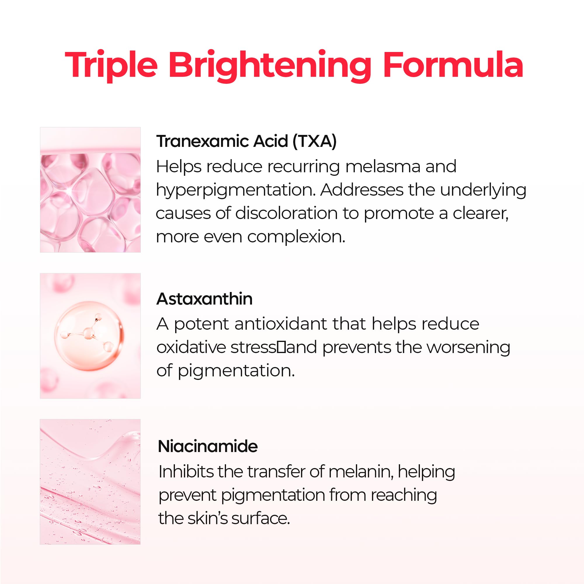 Dr.Melaxin TXA Mask glow after use shows a radiant skin finish.