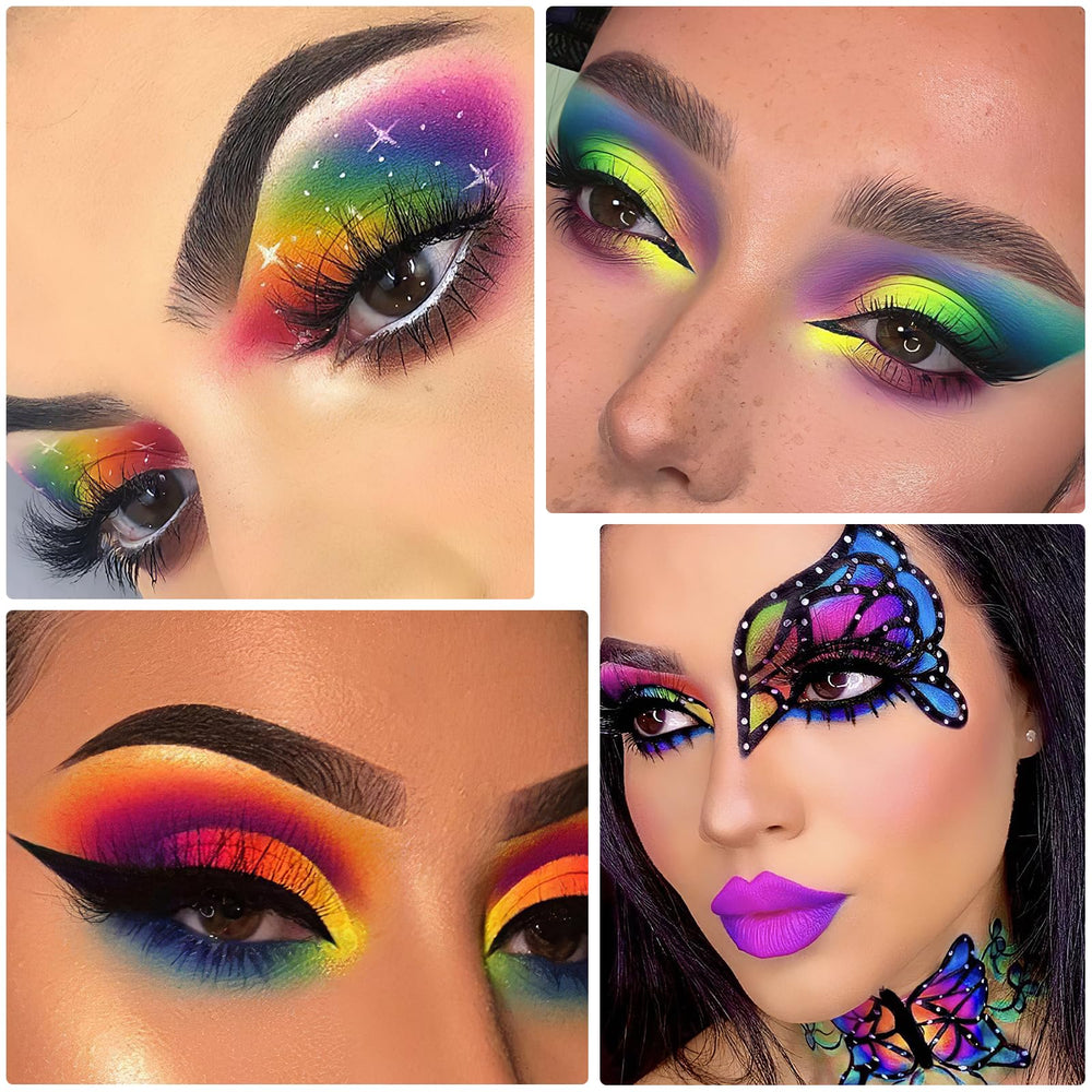 DRMODE Neno Neon pigment powder for acrylic nails, adds bold color without bulk.