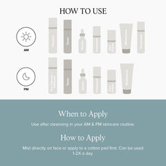 DRMTLGY BHA Clarifying Toner ingredient closeup with papaya, olive, rosemary extracts