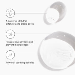 DRMTLGY BHA Clarifying Toner pour demonstrates even application for daily use