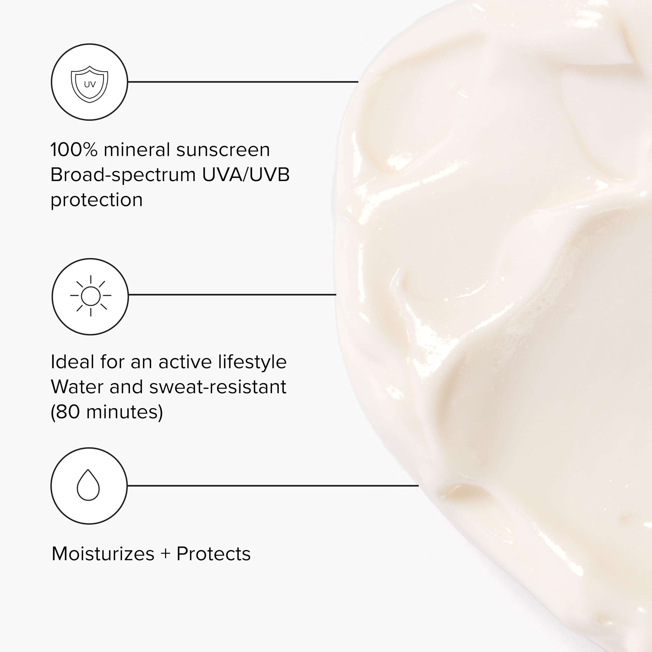 DRMTLGY Day Dream sunscreen label highlights SPF 40 and mineral protection