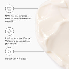 DRMTLGY Day Dream sunscreen label highlights SPF 40 and mineral protection