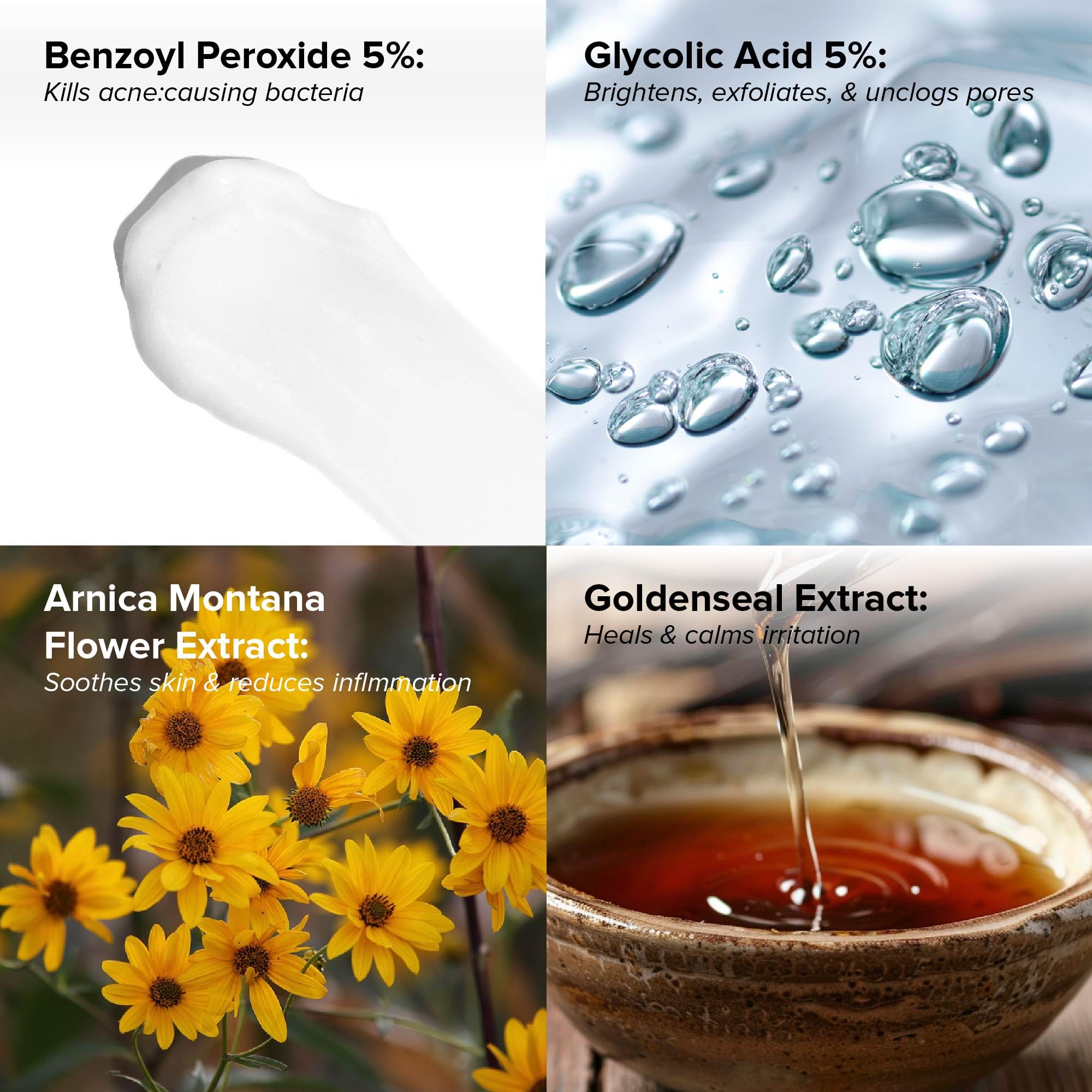 DRMTLGY glycolic acid 5% exfoliant close-up aids smoother skin.