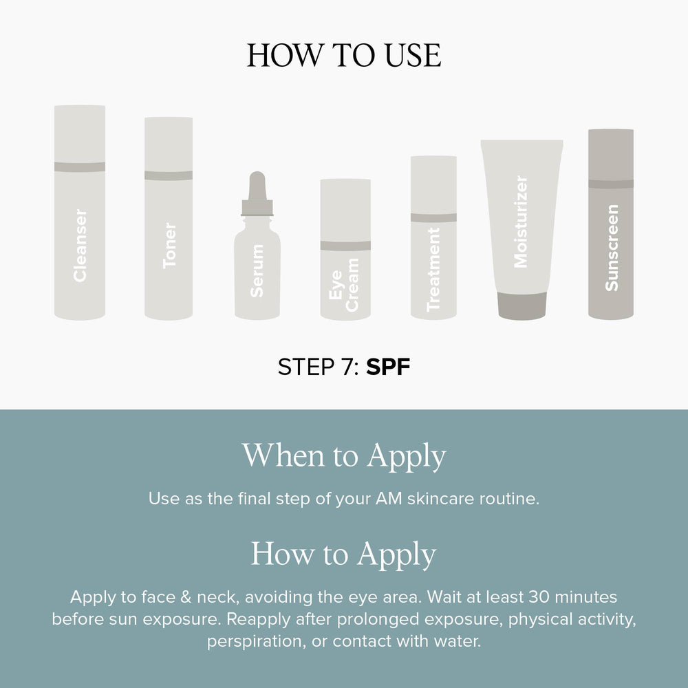 DRMTLGY daily-routine shot suggests sunscreen plus light makeup in one step.
