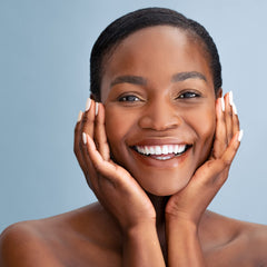 Texture of DRN LABS serum on hand showing lightweight finish.