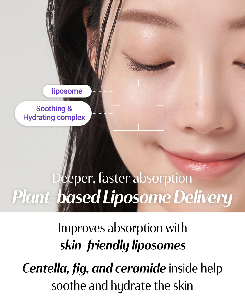 Texture refinement with DR.PEPTI Volume Master Toner for smoother skin and refined pores.