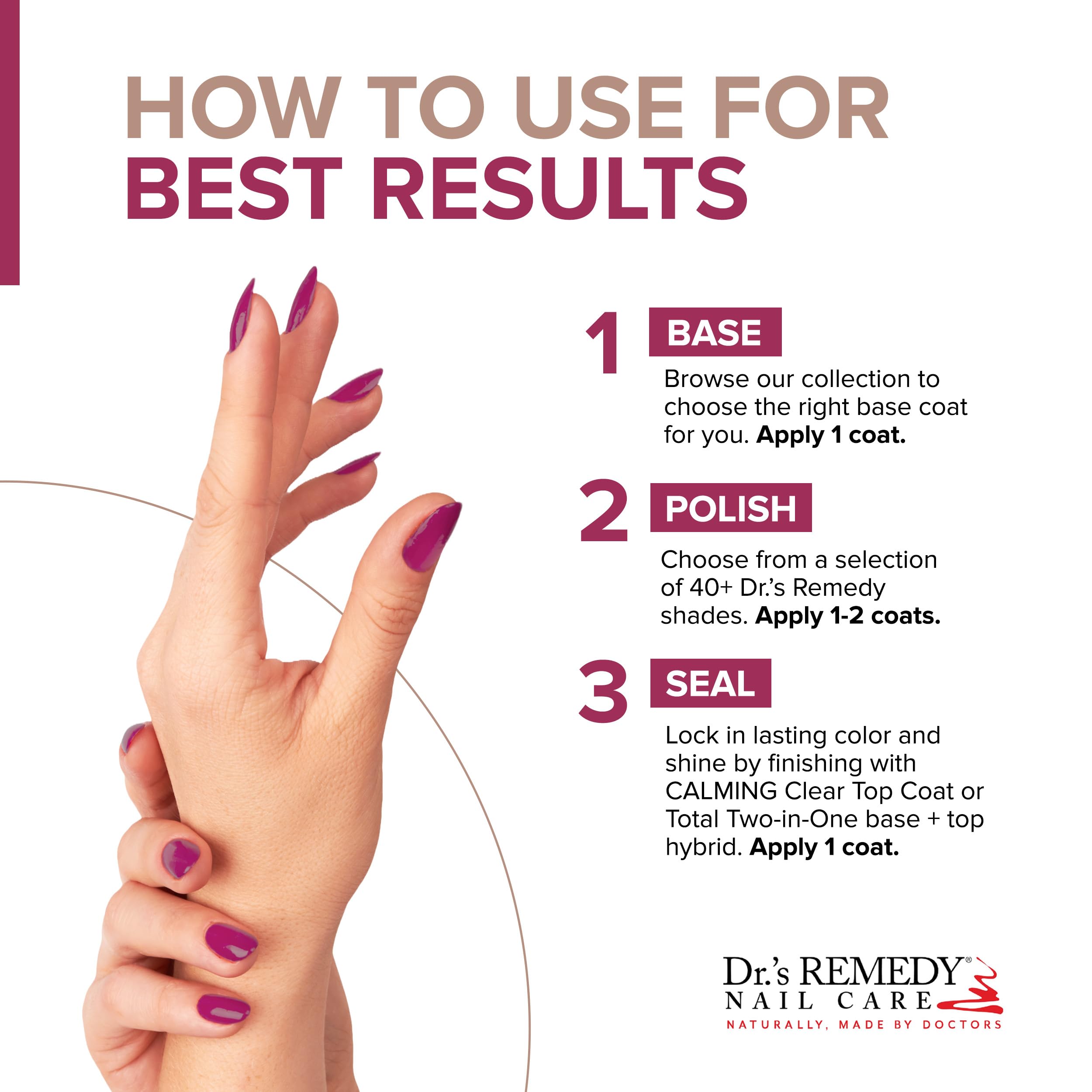 Drs Remedy Biotin Tea Tree nail-strengthener bottle: supports healthier nails.