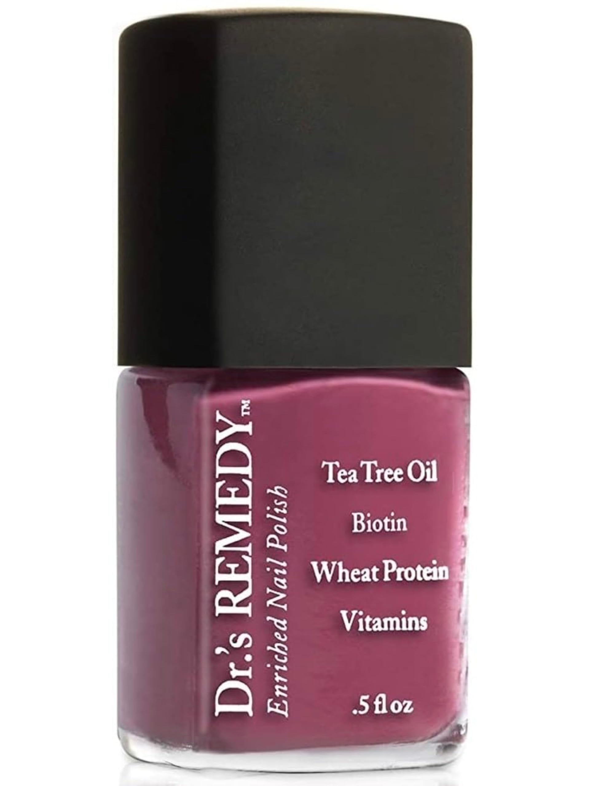 Drs Remedy Brave Berry nail polish bottle showing vibrant color and branding