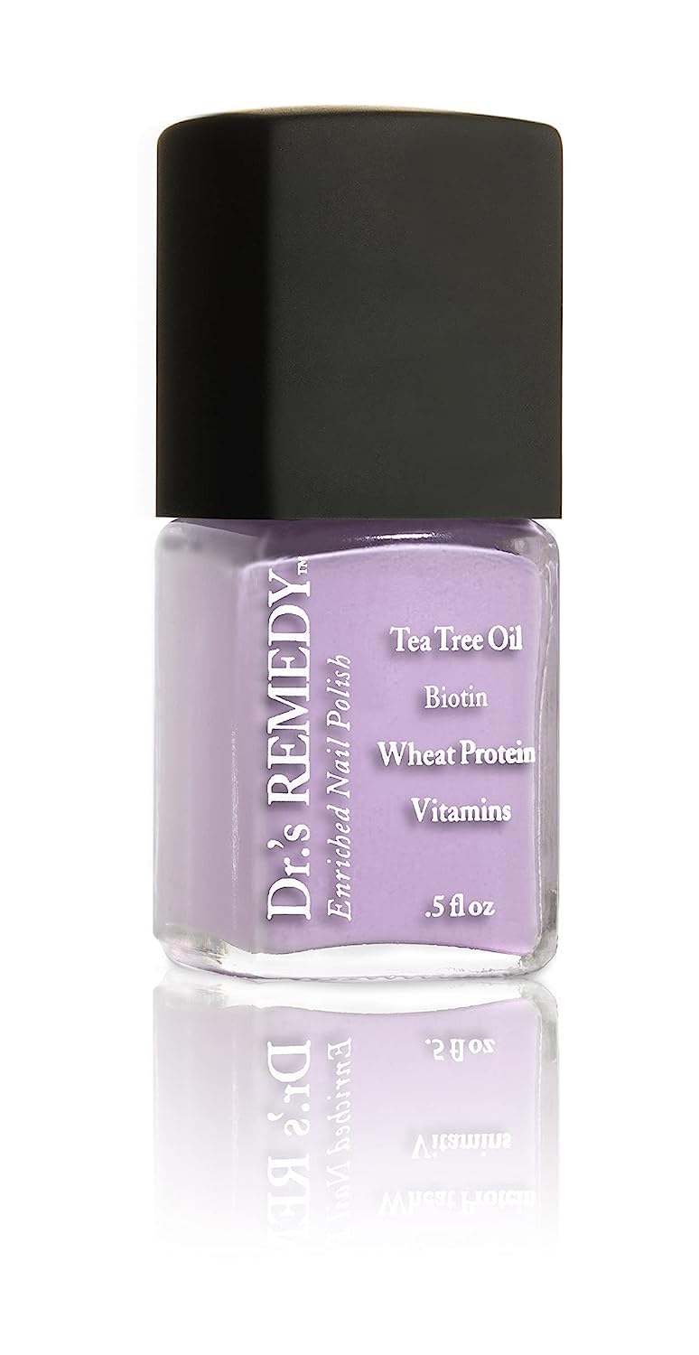 Dr.'s Remedy SERENITY Sage swatches highlight earthy tone from natural formula.