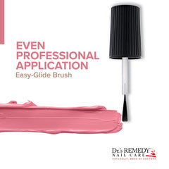 Dr.'s Remedy Base Coat with Calming Top Coat, for best results and durable finish.