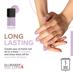 Dr.’s Remedy Enriched Nail Polish bottle highlights biotin and vitamins among ingredients.