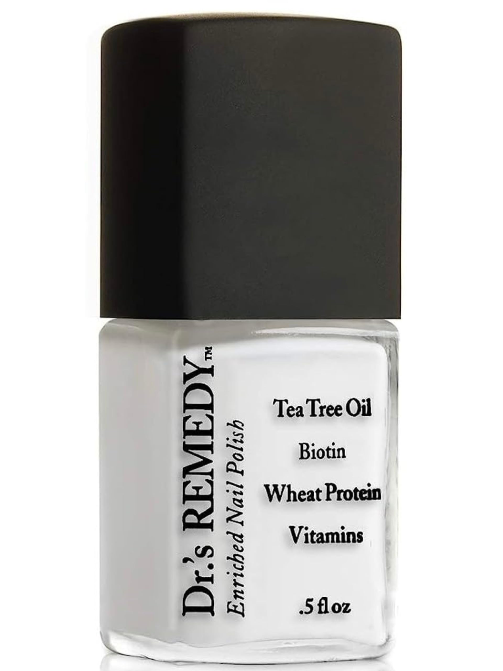 Dr.'s Remedy Enriched Nail Polish Classic Cloud bottle with long-lasting shine and quick-dry finish
