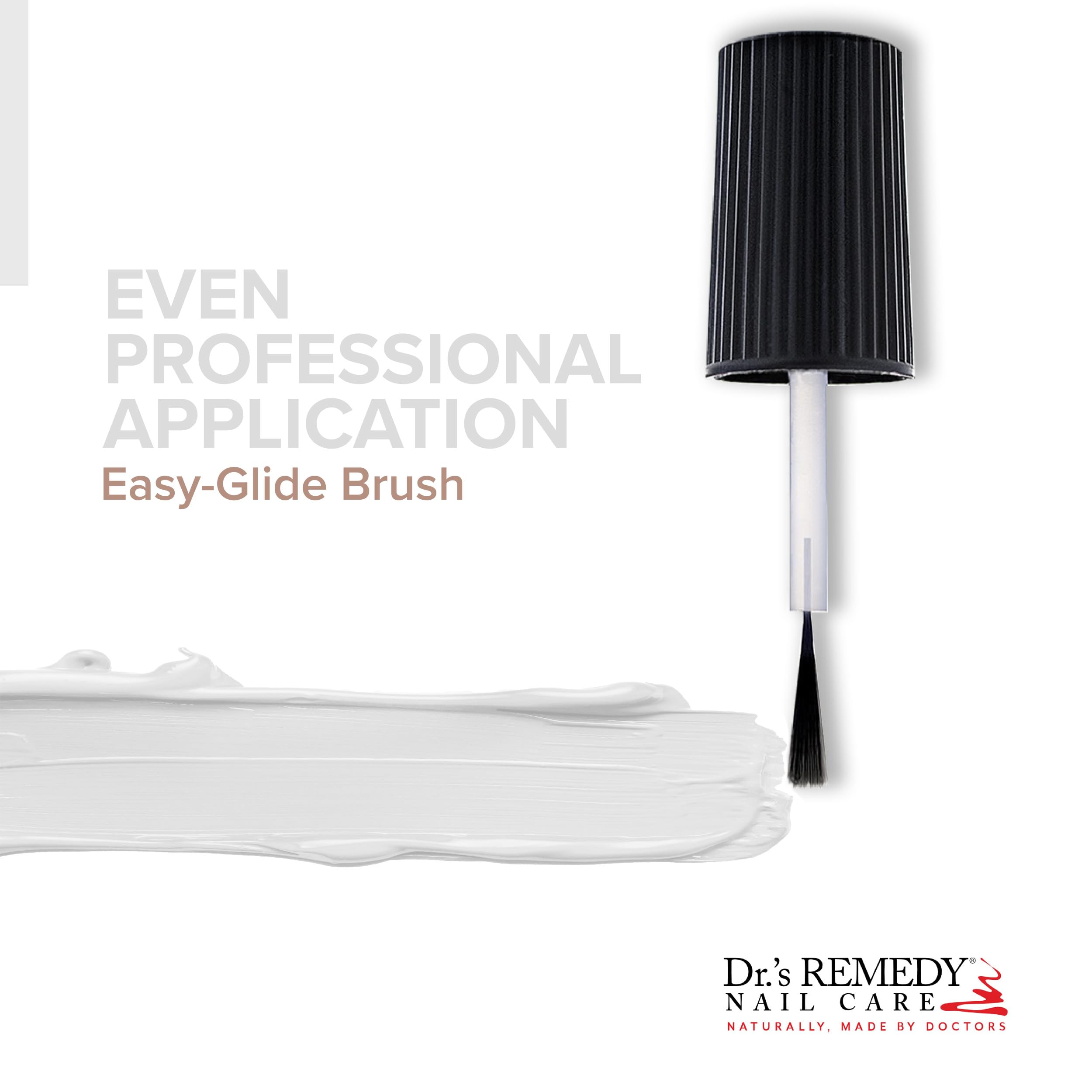 Dr.'s Remedy Enriched Nail Polish Classic Cloud packaging emphasizes cruelty-free credentials