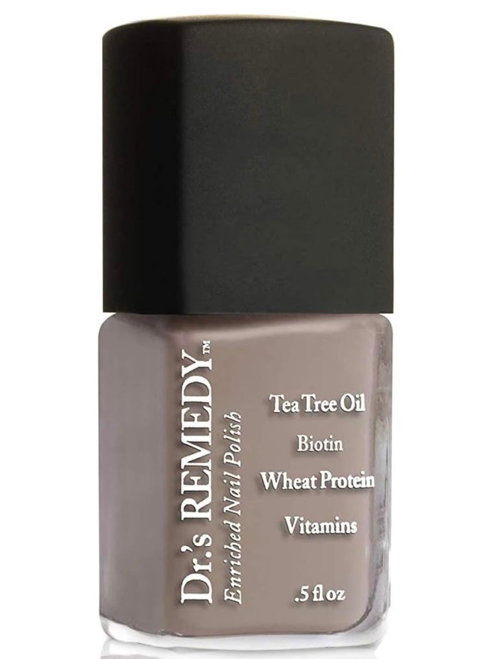 Dr.'s Remedy Enriched Nail Polish Cozy Cafe bottle with long-lasting color