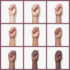 Dr.'s Remedy Enriched Nail Polish tea-tree oil infusion graphic emphasizes natural care.