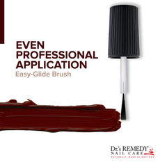 Dr.'s Remedy ingredients include biotin, tea tree oil, and lavender for nail care.