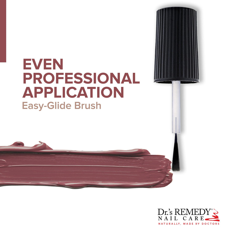 Dr.'s Remedy MELLOW Mauve with wheat protein components for nourishing care.