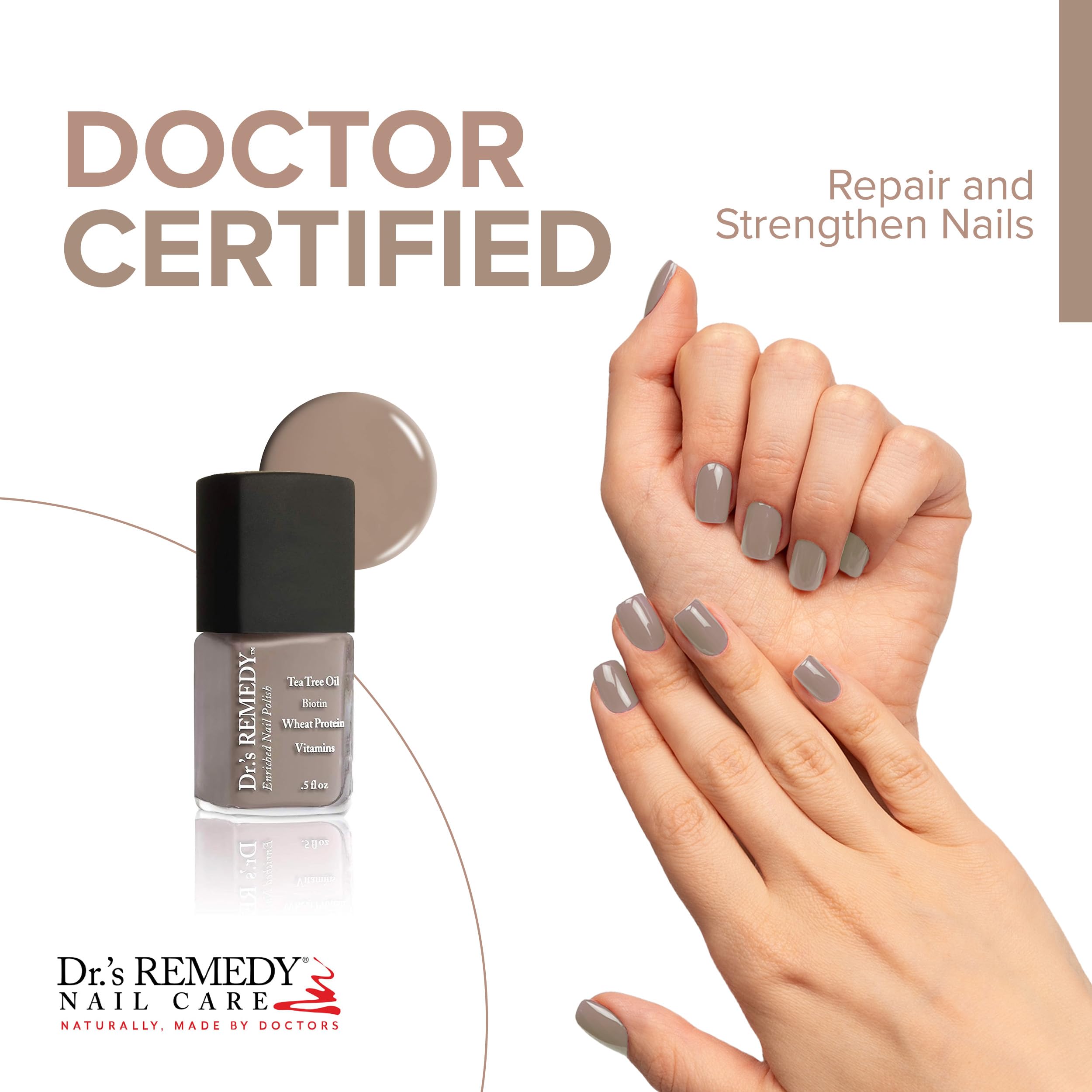 Dr.'s Remedy Namaste Neutral Trio Kinetic Khaki bottle versatile neutral hue