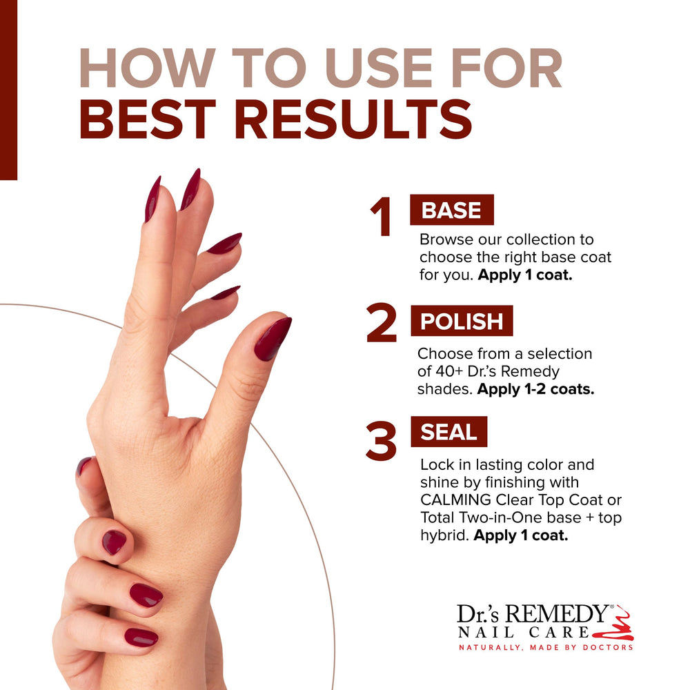 Dr. Remedy organic formula graphic featuring biotin and plant extracts.