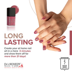 Dr.'s Remedy Relaxing Rose cap shown with durable, user-friendly design.