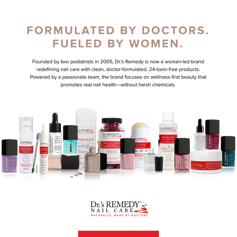 Dr.'s Remedy spa-like removal experience for at-home beauty routines.