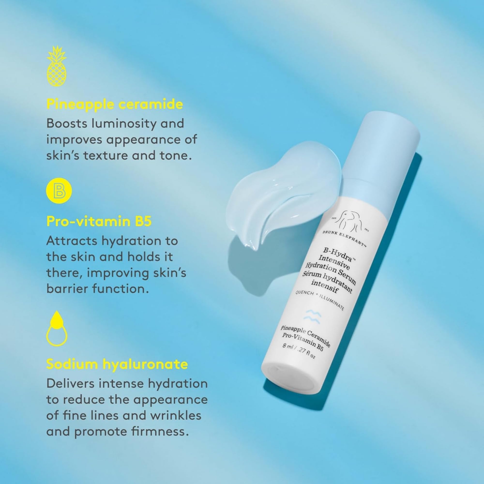 Clean clinical skincare branding signals thoughtful, gentle formulas.