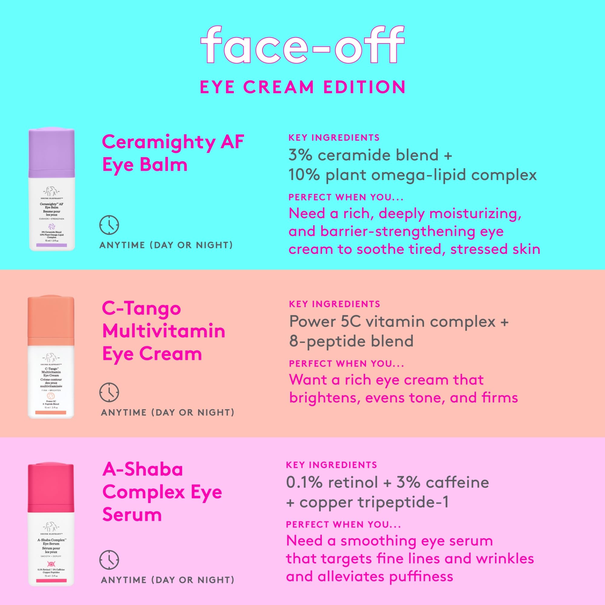 Cruelty-free dermatologist-tested seal on Drunk Elephant packaging