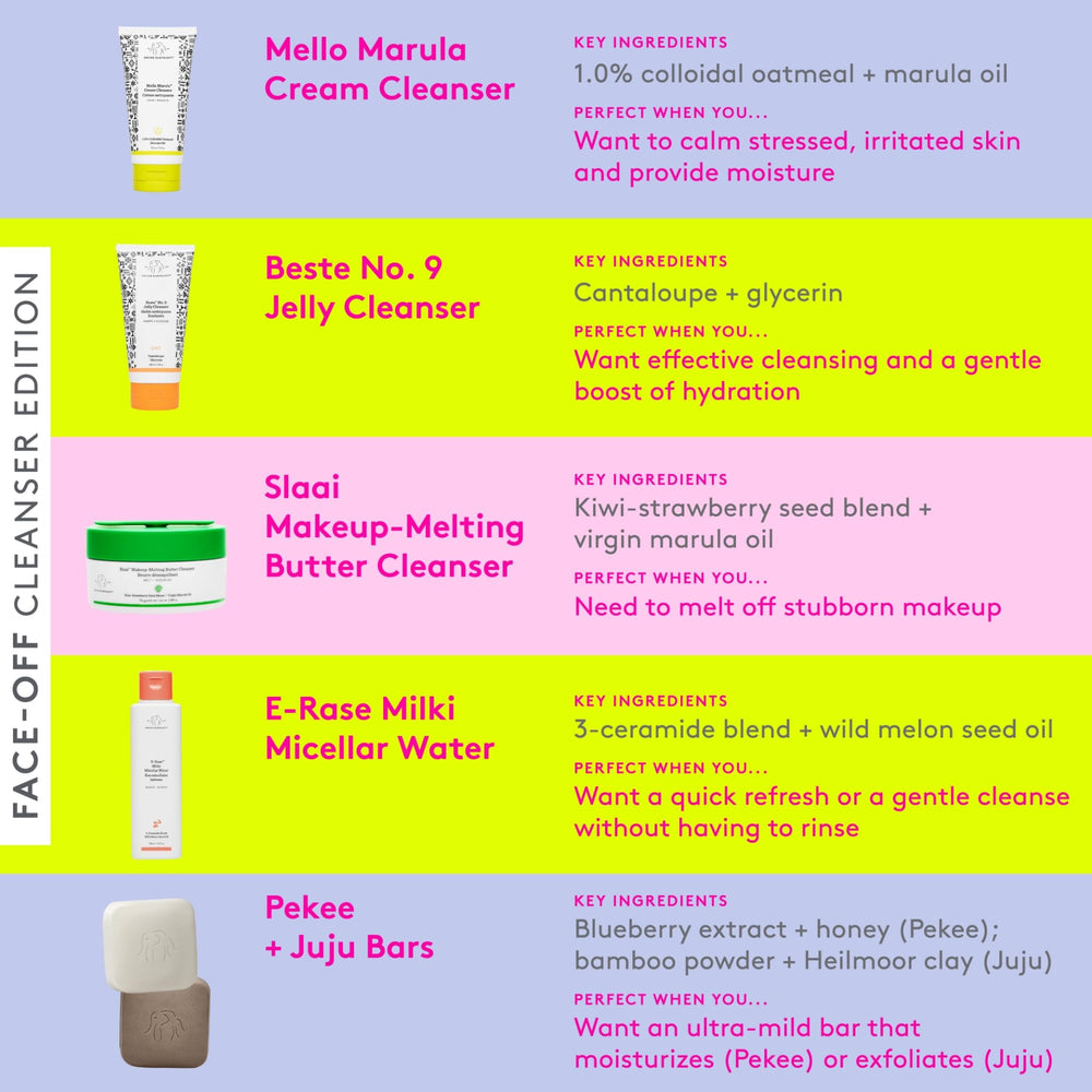 Drunk Elephant products are dermatologist-tested and cruelty-free.