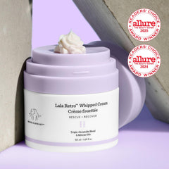 Texture swirl emphasizes airy formula that glides on smoothly for daily moisture.