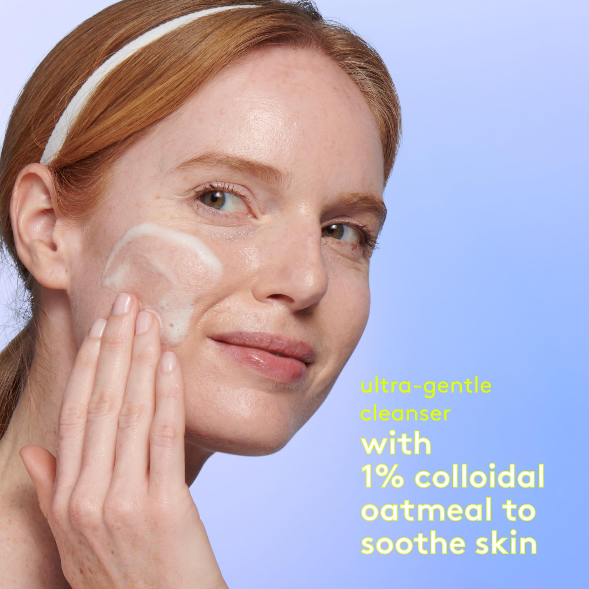 Drunk Elephant Mello Marula Cream Cleanser pump action demonstrates easy, clean dispersion.