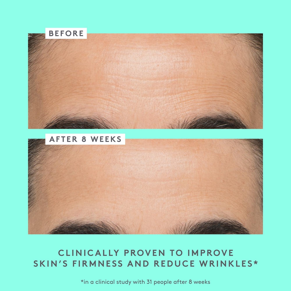 Applying Protini on clean skin demonstrates daily use and absorption.