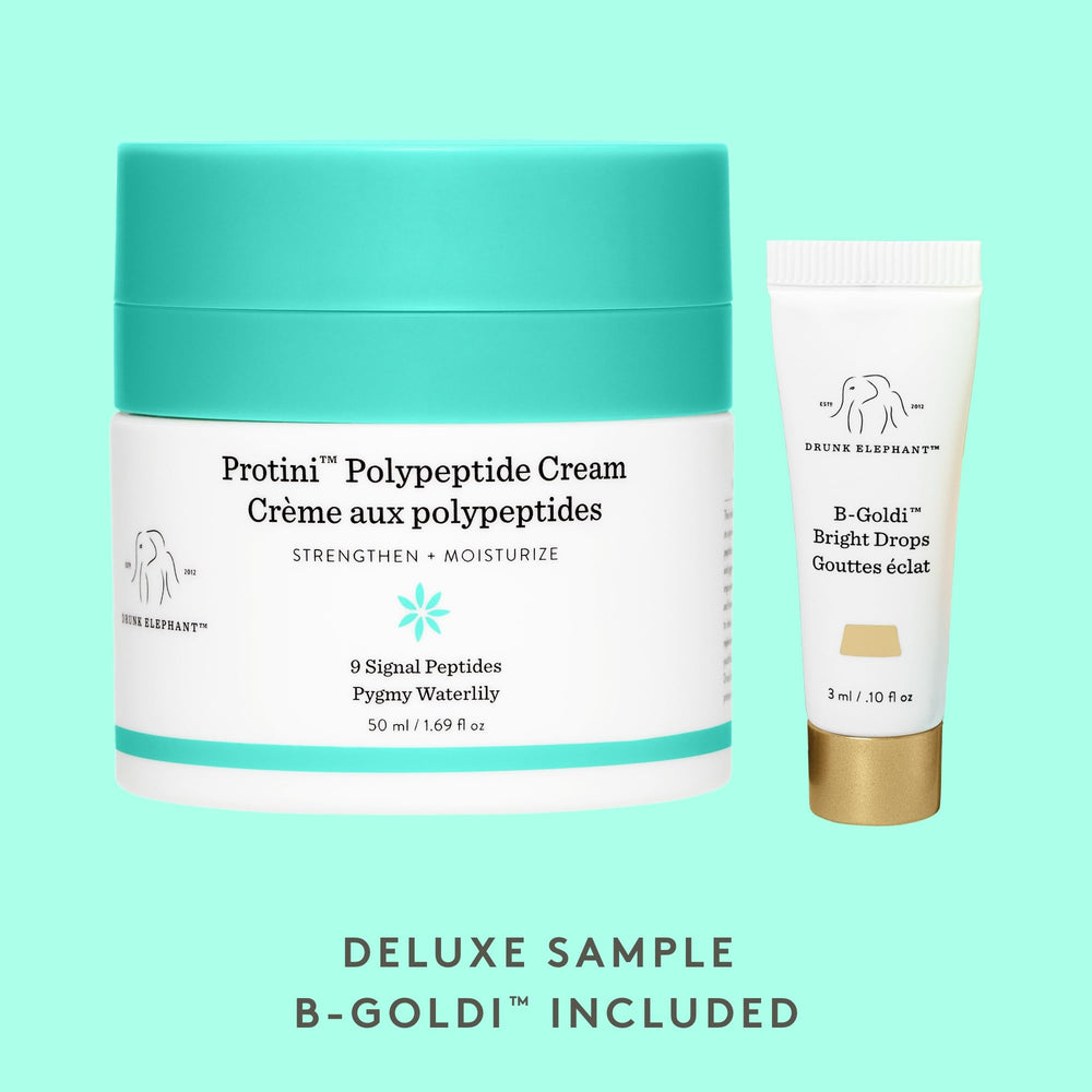 Travel-friendly Protini packaging supports on-the-go skincare routine.