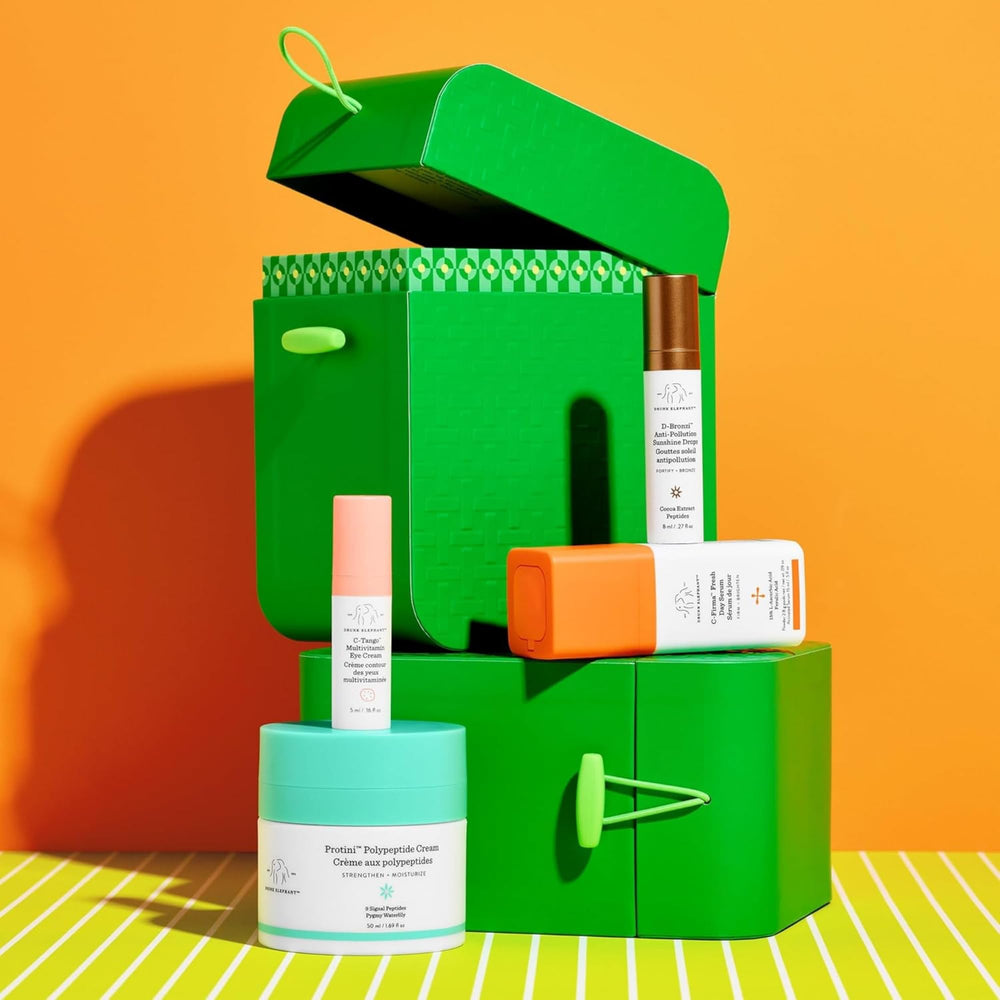 Resort to this Day Kit packaging and branding on display.