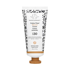 Drunk Elephant Umbra Tinte bottle closeup with SPF 30 for daily mineral protection