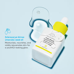 Drunk Elephant Virgin Marula Oil drops deliver fast-absorbing moisture.