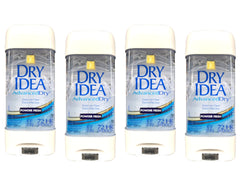 Dry Idea Advanced Dry Powder Fresh Gel application shows smooth glide for quick use.