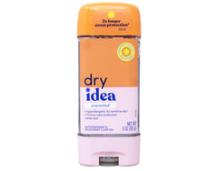 Dry Idea Advanced Dry Unscented stick demonstrates convenient, mess-free application for all-day confidence.