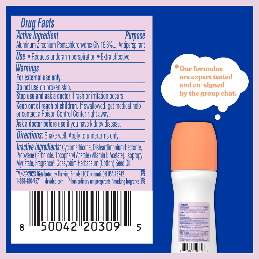 Dry Idea sensitive-skin friendly deodorant supports daily confidence with gentle odor control