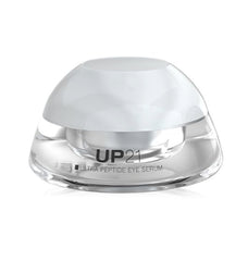 DS Dermasensa UP21 Eye Serum cap jar demonstrates precise dosing for consistent results in your routine.