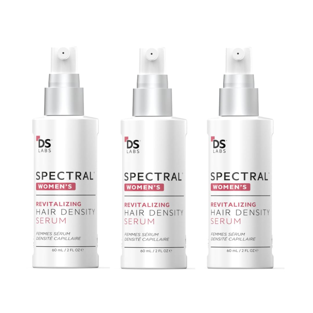 DS Laboratories Spectral Women’s Hair Density Serum bottle for quick, non-greasy scalp application
