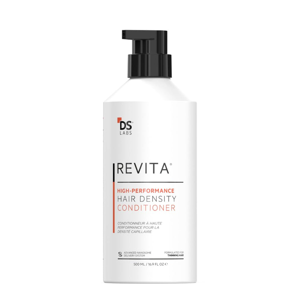 DS Laboratories Revita Conditioner bottle front highlighting scalp refreshing hydration for hair