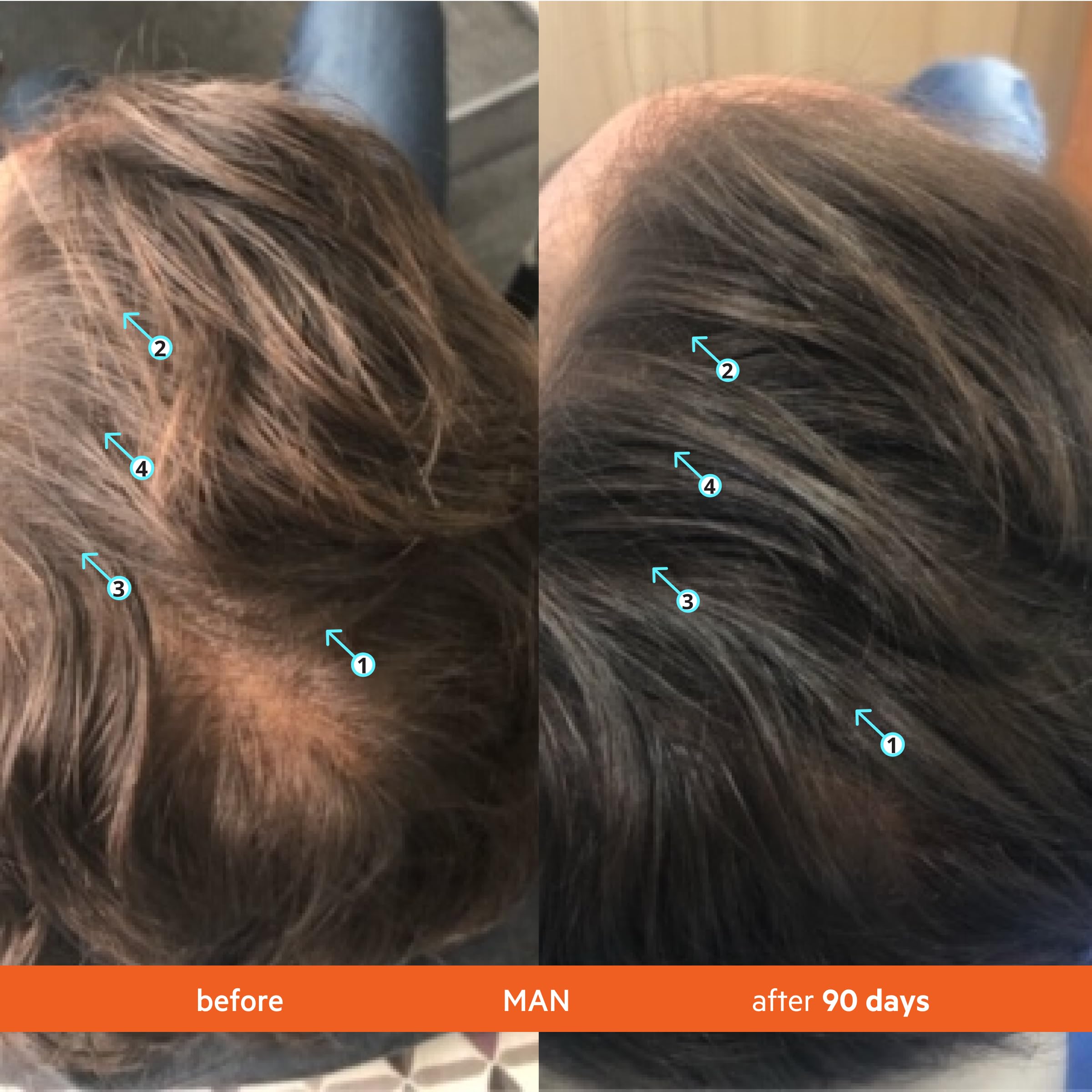 Close-up of Revita Conditioner texture showing lightweight moisture for hair