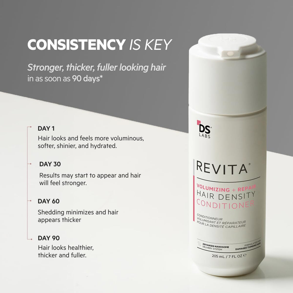 Product packaging on bathroom counter showcases easy daily routine