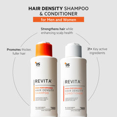 DS Laboratories Revita two-step system box emphasizes color-safe, sulfate-free care.